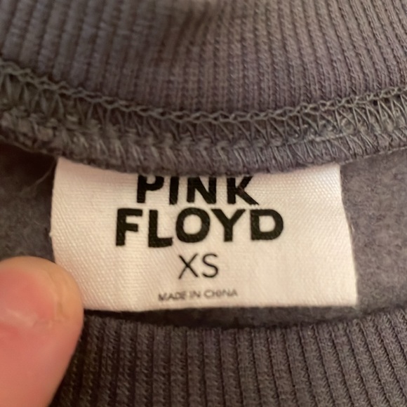 Pink Floyd Crop Sweatshirt XS - Picture 3 of 5